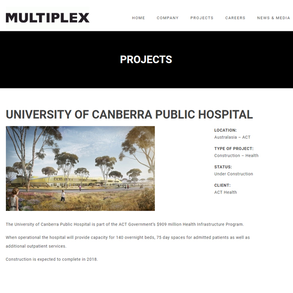 Canberra University Public Hospital