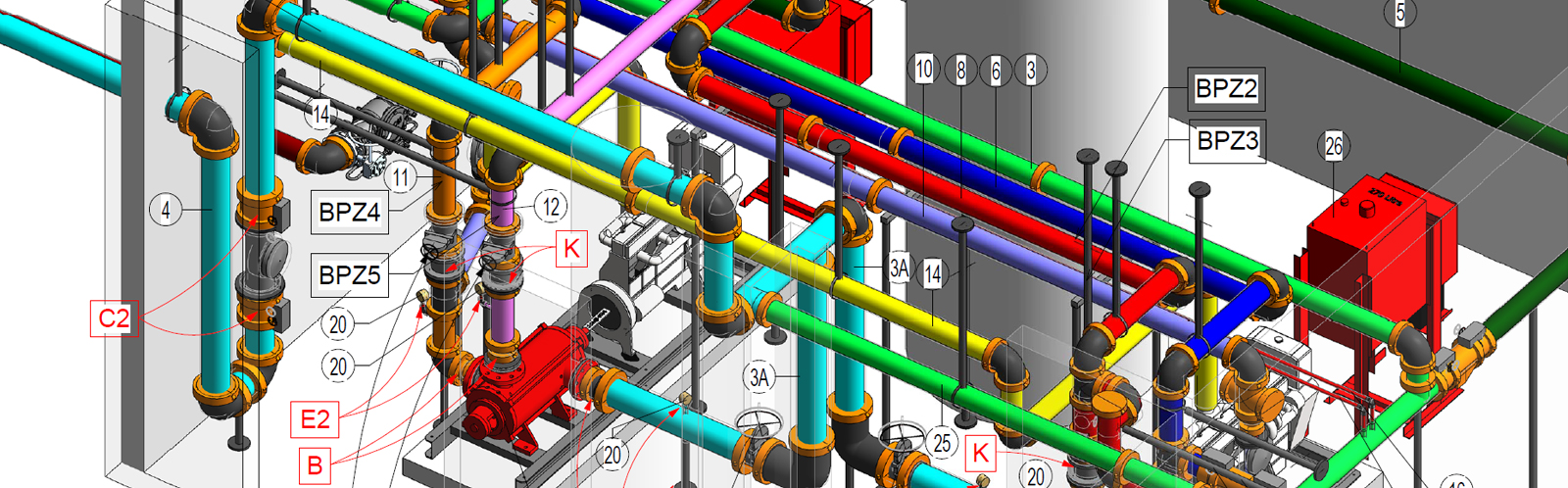 3D Fire Design Background