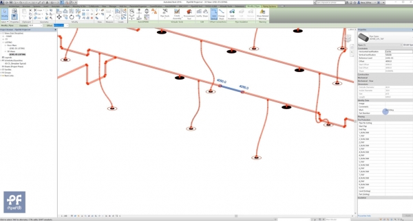 Cut Pipes in 3D View